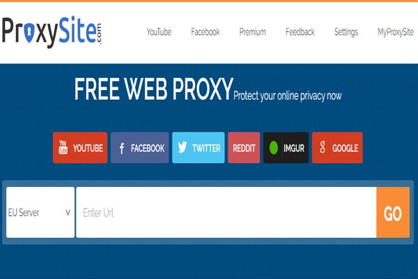موقع ProxySite لفتح المواقع المحجوبة