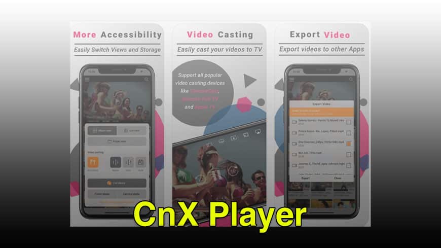CnX Player افضل مشغل افلام للايفون