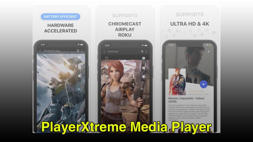 PlayerXtreme Media Player مشغل افلام للأيباد والأيفون