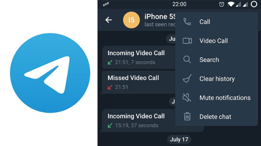 التيليجرام تضيف ميزة دعم مكالمات الفيديو في الاصدار التجريبي