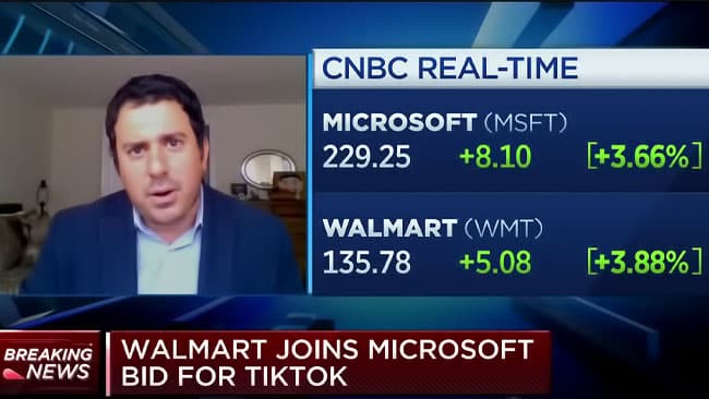 تتعاون Walmart مع Microsoft في عرض TikTok