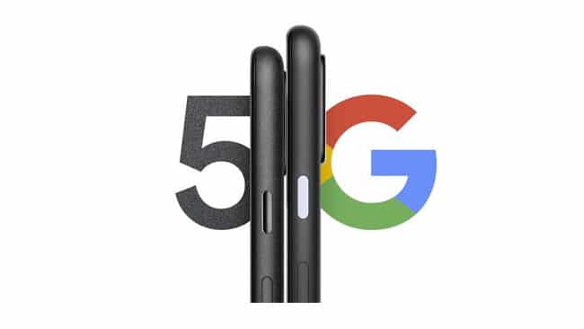Google Pixel 5 و Pixel 4a مع دعم 5G في 30 سبتمبر