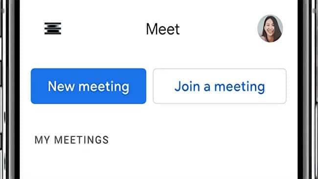 تحدث Google شكل ومظهر تطبيقات Meet للجوال