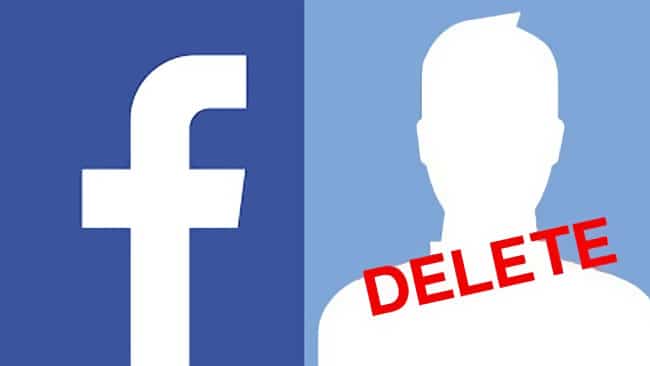 كيفية حذف حساب الفيس بوك