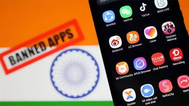 الهند لا تزال مستمرة في حظر التطبيقات الصينية