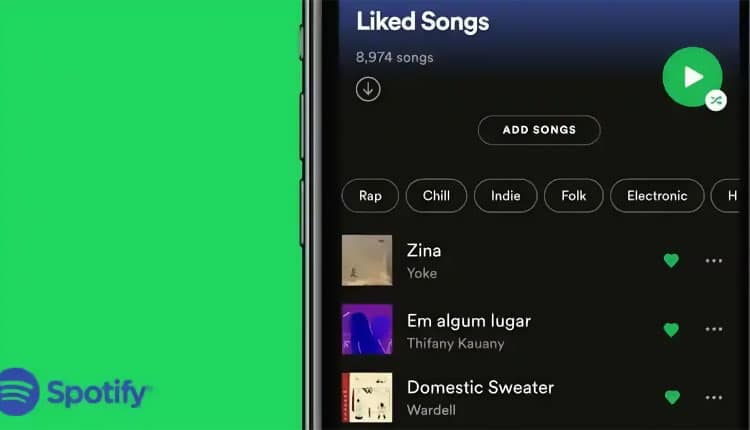 يضيف Spotify عوامل تصفية النوع والمزاج للأغاني التي تم الإعجاب بها