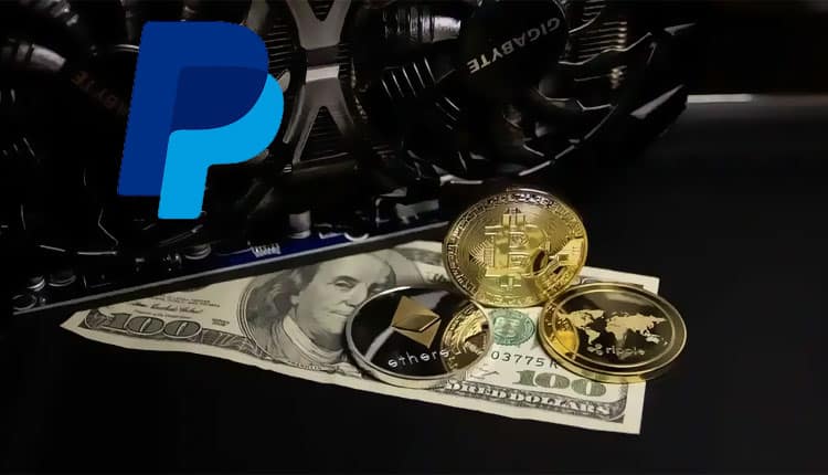 أطلق PayPal خدمة الدفع بالعملات المشفرة